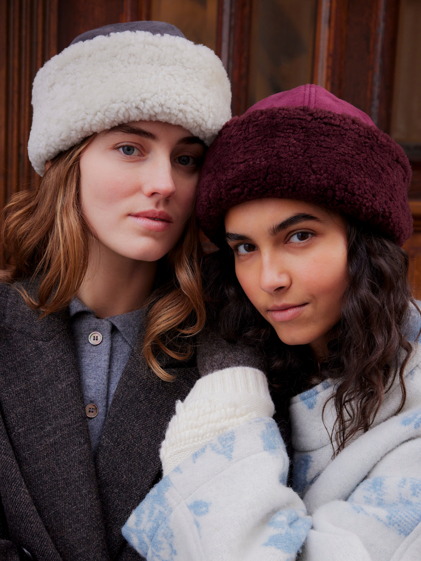 Dora Shearling Hat Clothing - Becksöndergaard