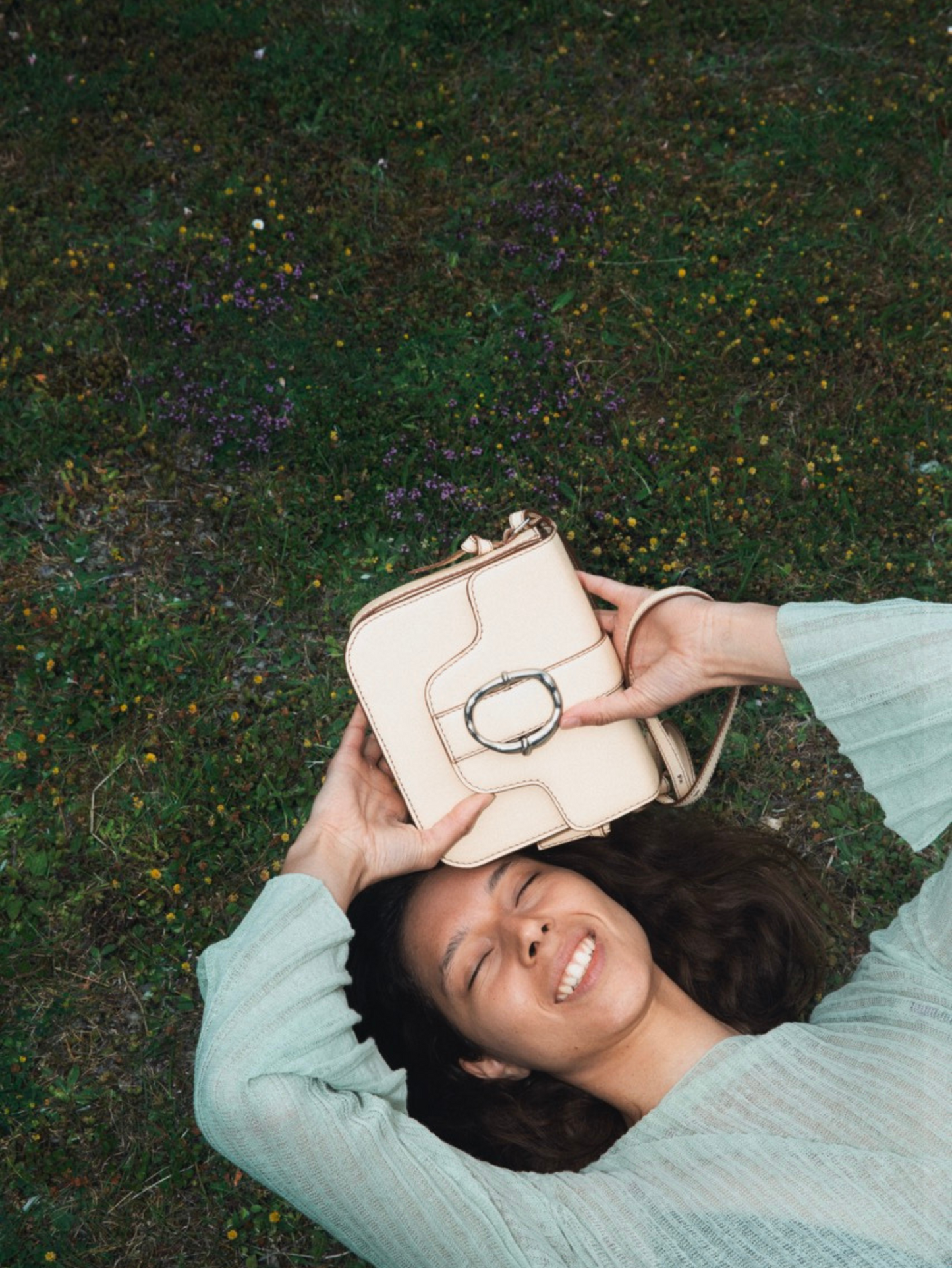 Becksöndergaard, Glossy Iris Buckle Bag - Melon Yellow, archive, archive