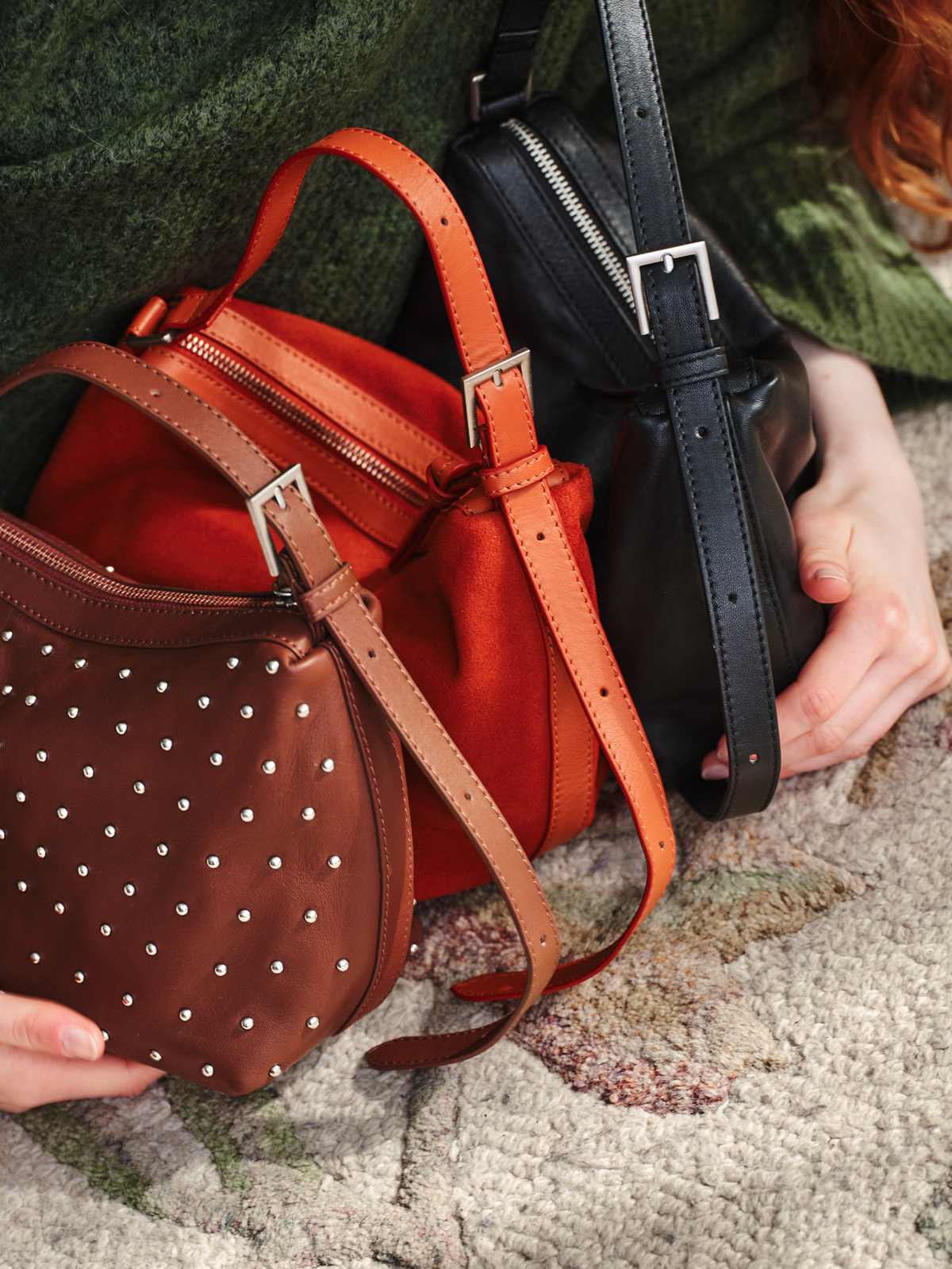 Nappa Stud Ginni Small Bag OneSize - Becksöndergaard