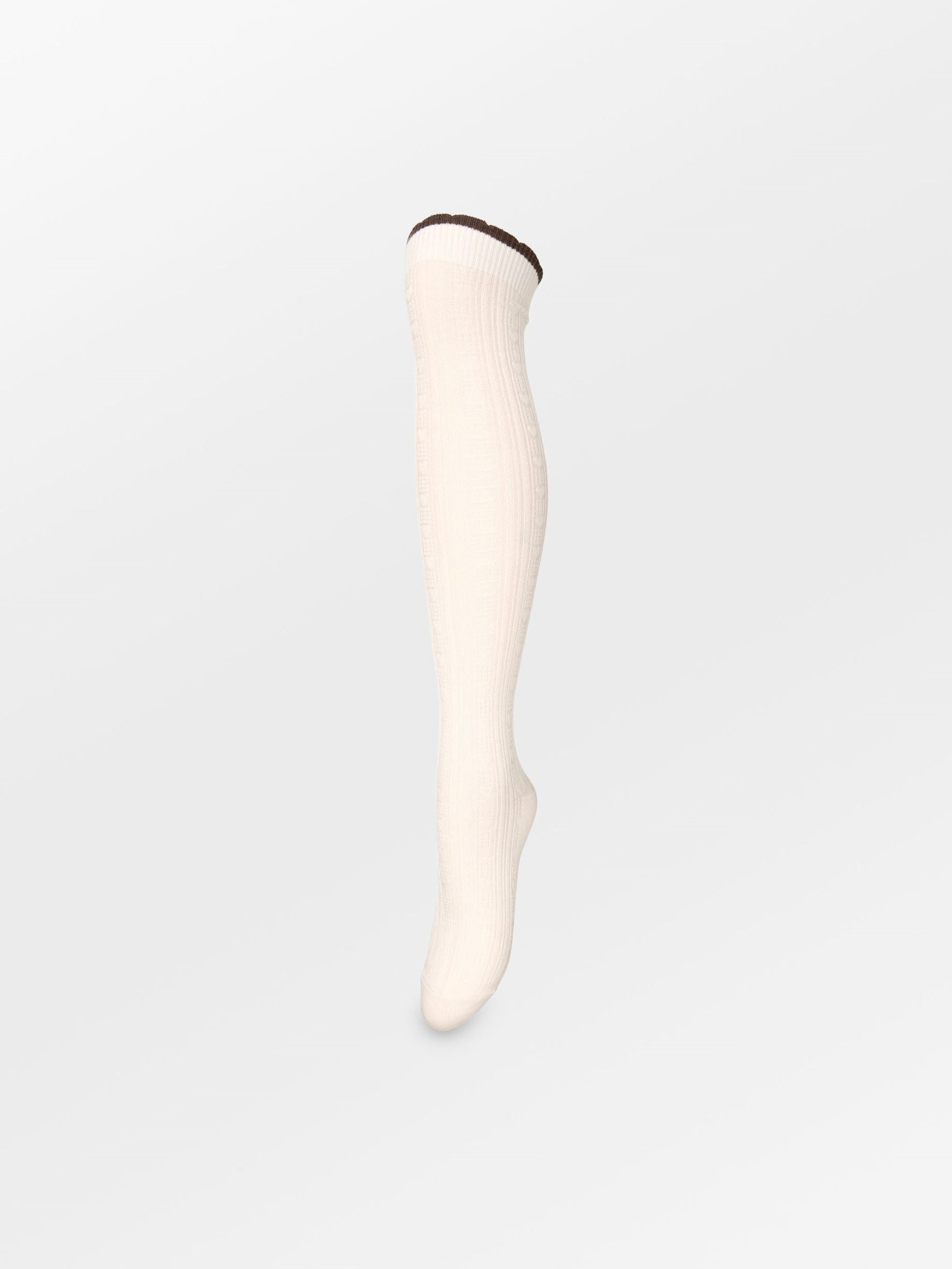 Scallop Knee Sock Socks - Becksöndergaard