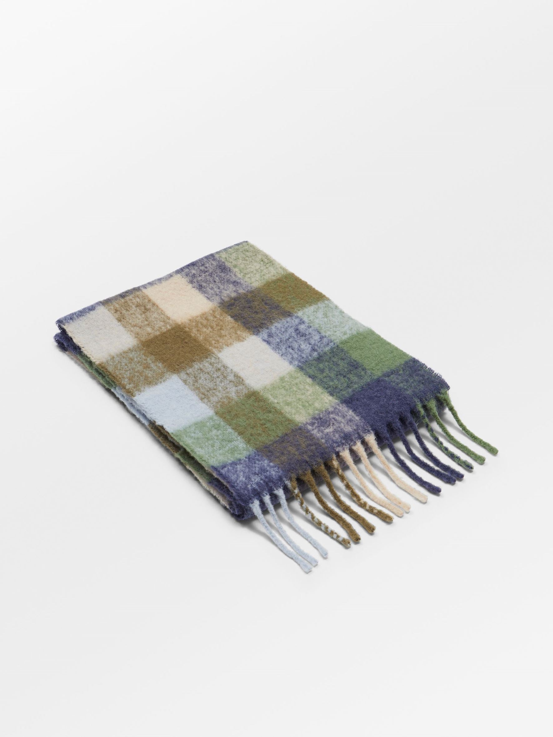 Becksöndergaard, Check Anilopa Scarf - Dark Forest, archive, archive, black week, black week