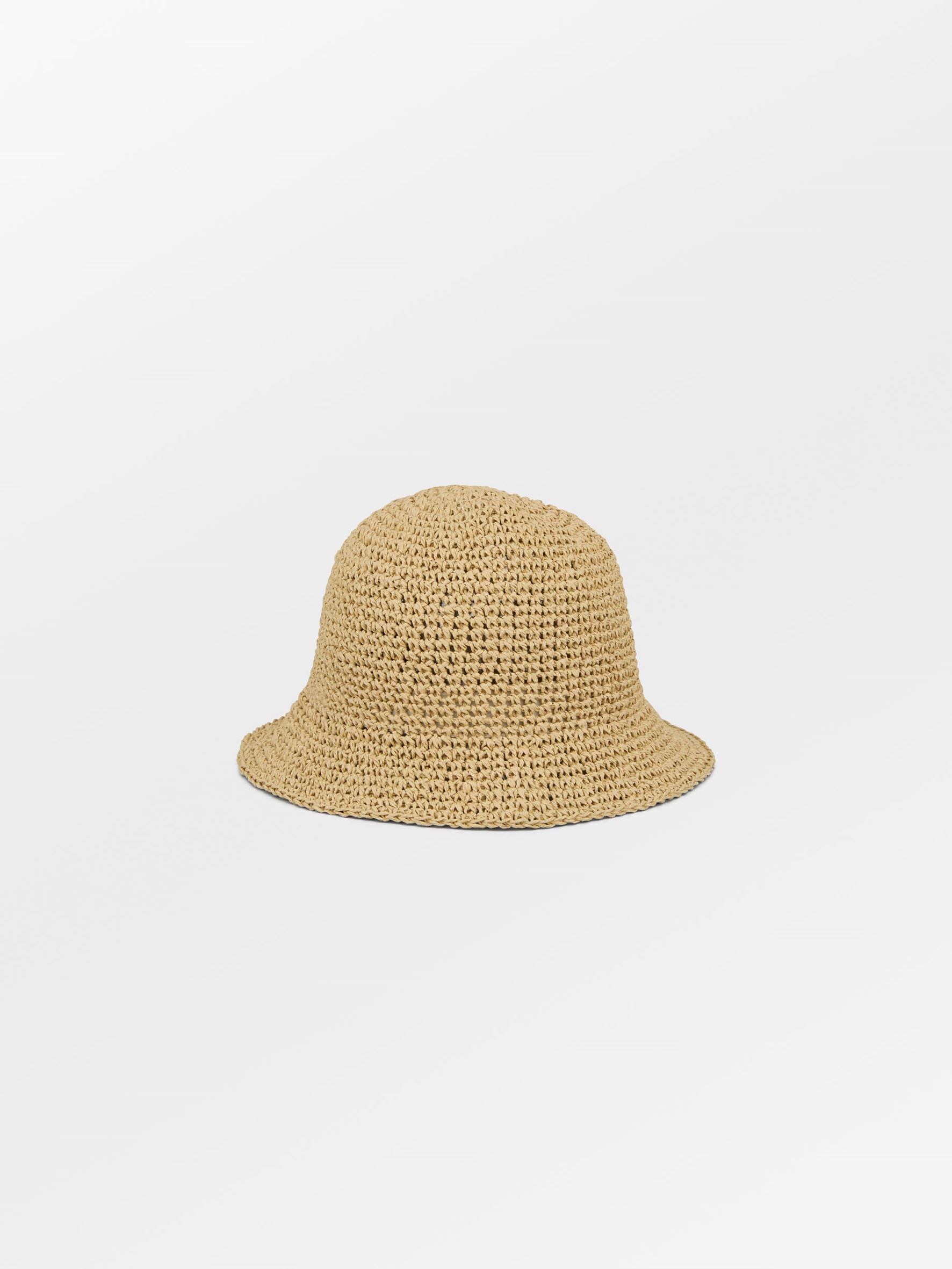 Solid Saverina Straw Hat Clothing - Becksöndergaard