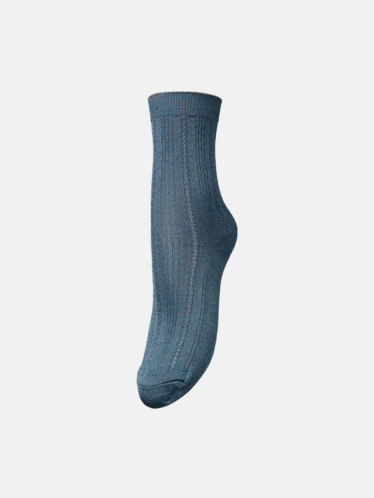 Becksöndergaard, Glitter Drake Sock - Coronet Blue, socks, socks, noos, black week, black week, noos