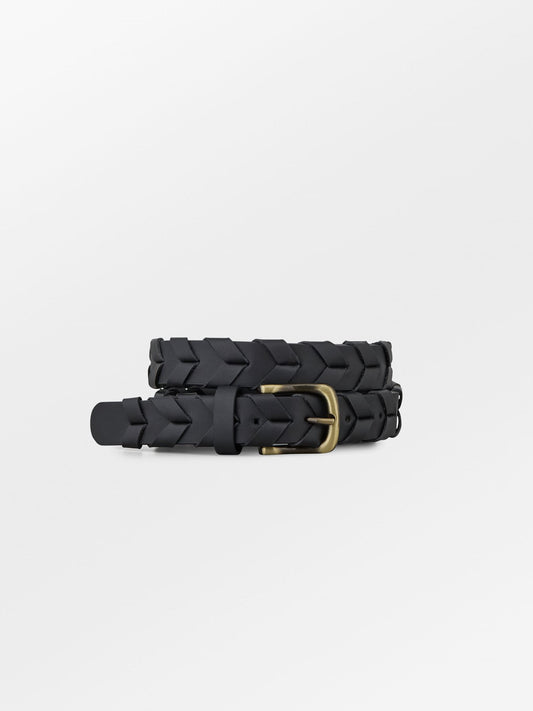 Braided Lena Leather Belt Clothing - Becksöndergaard