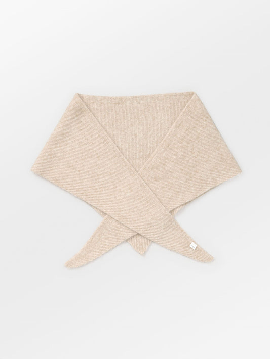 Becksöndergaard, Alpaca-Wool Triangle Scarf - Simply Taupe Beige, winter accessories, winter accessories