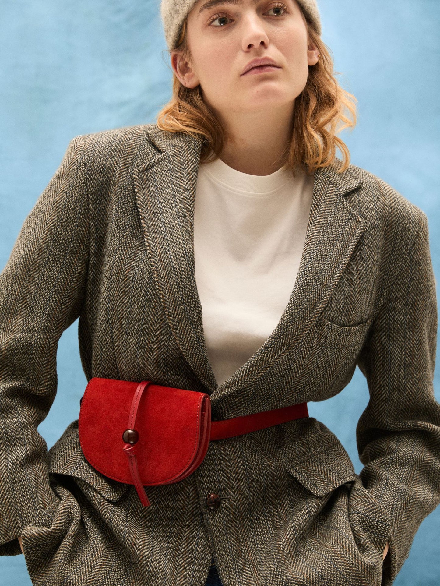 Suede Belt Bag OneSize - Becksöndergaard