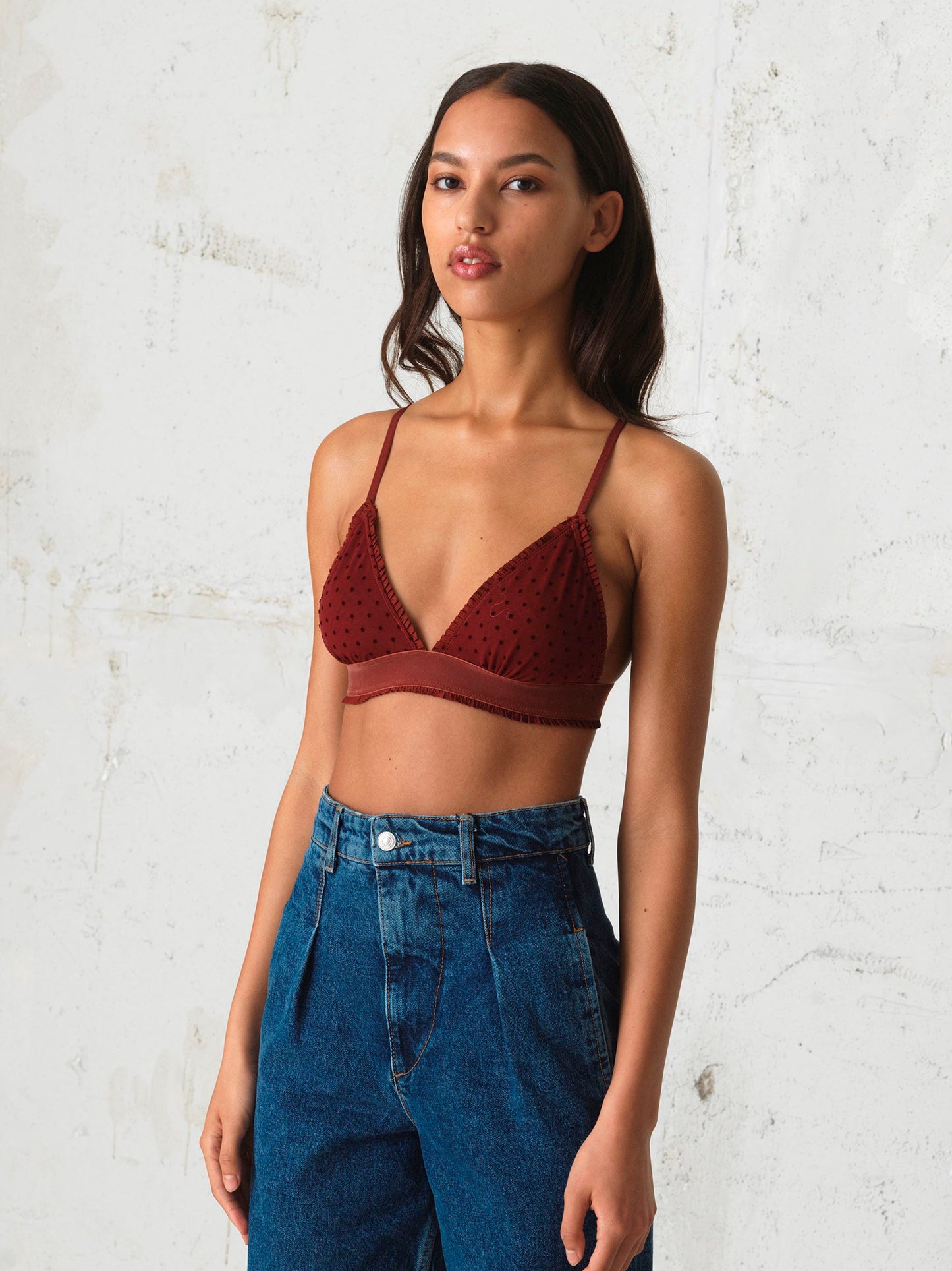 Tassie Soft Dot Bra Clothing - Becksöndergaard