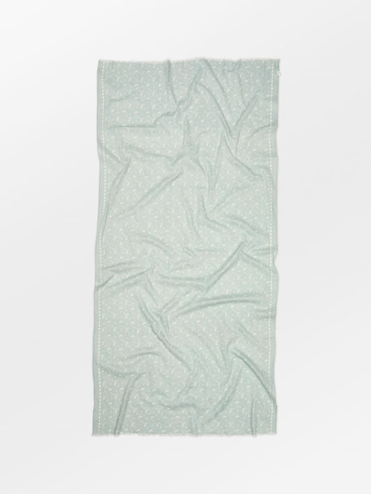 Becksöndergaard, Tulipa Long Cotta Scarf - Silver Blue, scarves, sale, sale, scarves