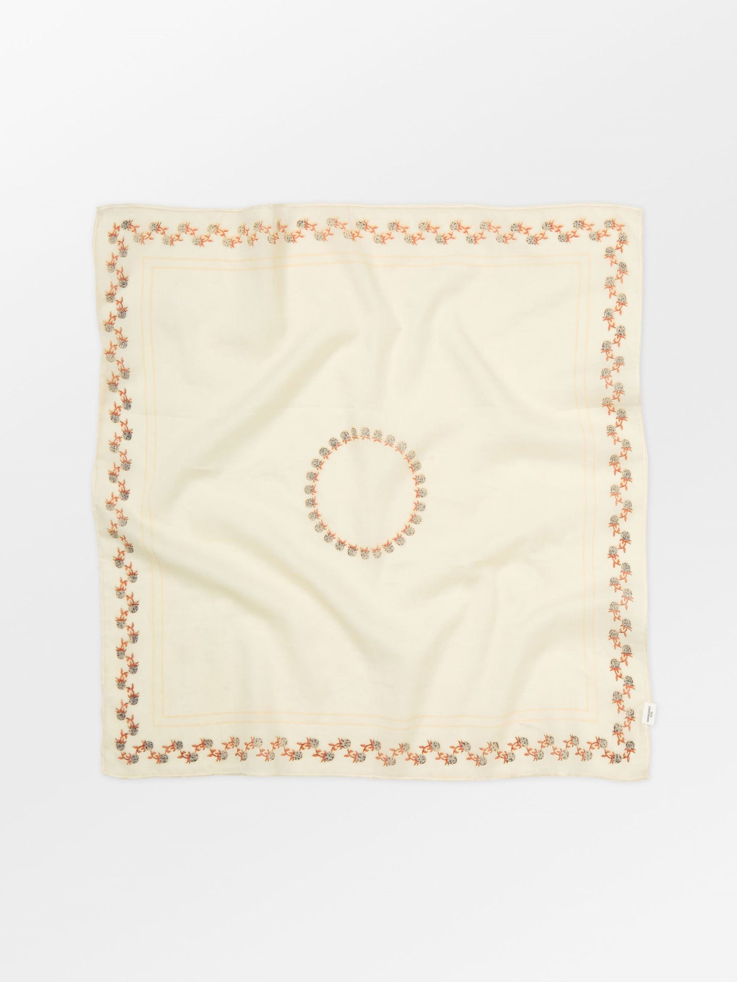 Becksöndergaard, Brombeere Cotta Scarf - Birch White, scarves, scarves, scarves, scarves, black week, black week