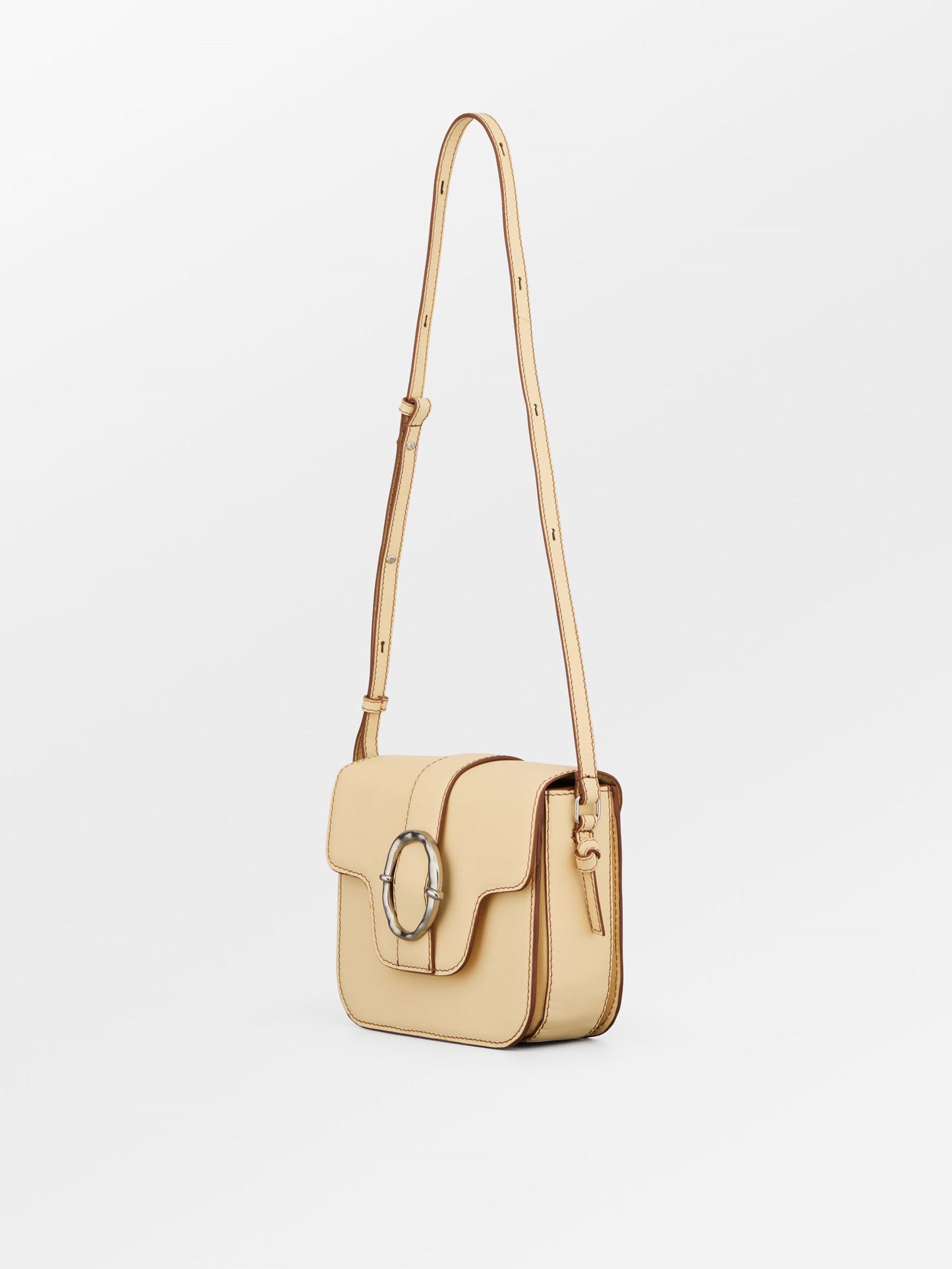 Becksöndergaard, Glossy Iris Buckle Bag - Melon Yellow, archive, archive