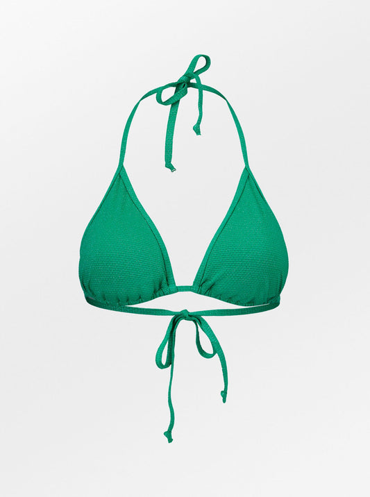 Shobi Bel Bikini Top - Green Clothing   - Becksöndergaard