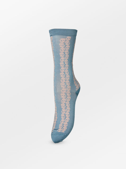 Teila Visca Socks - Blue Socks - Becksöndergaard