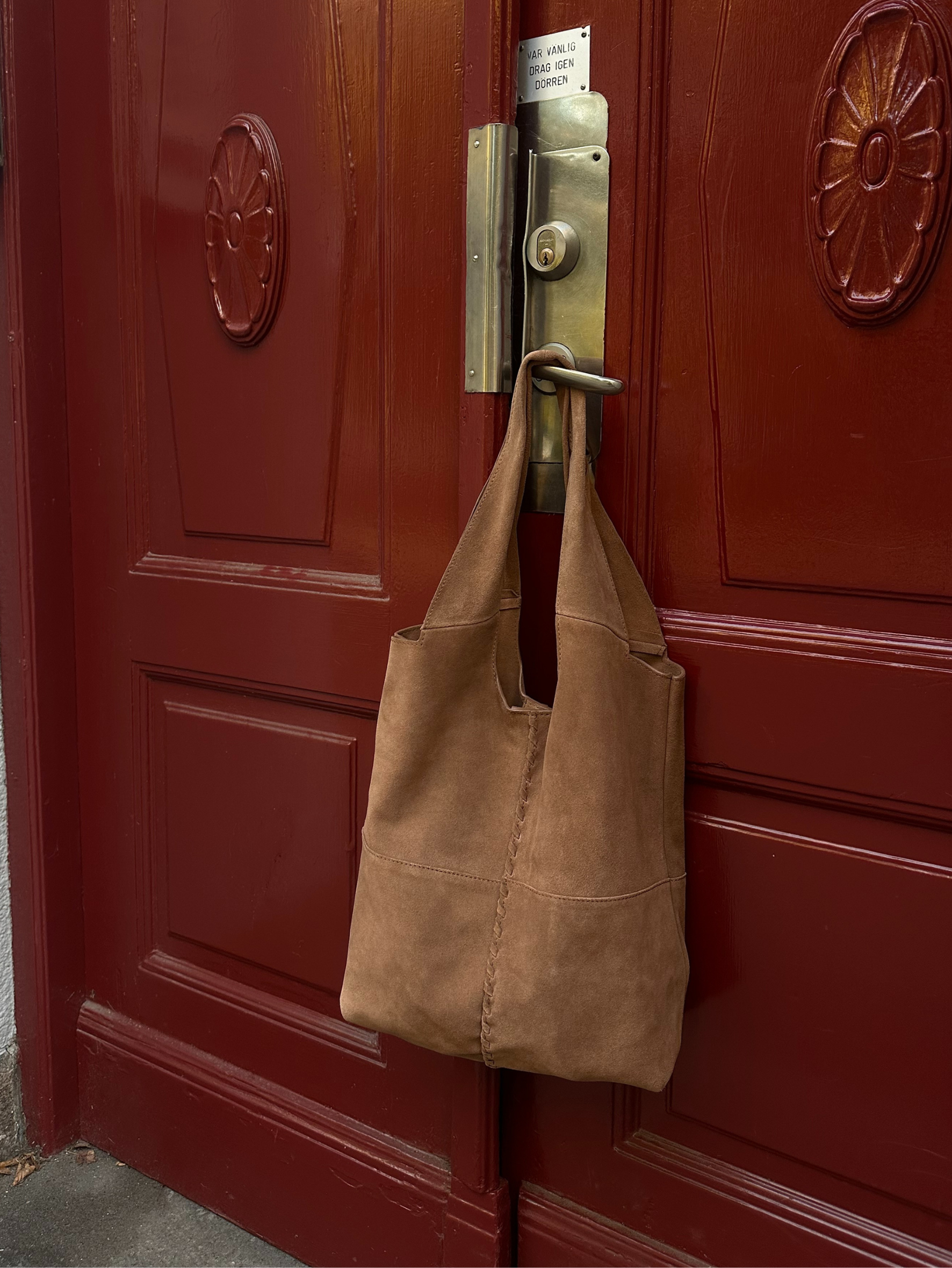 Suede Demi Bag Black OneSize - Becksöndergaard