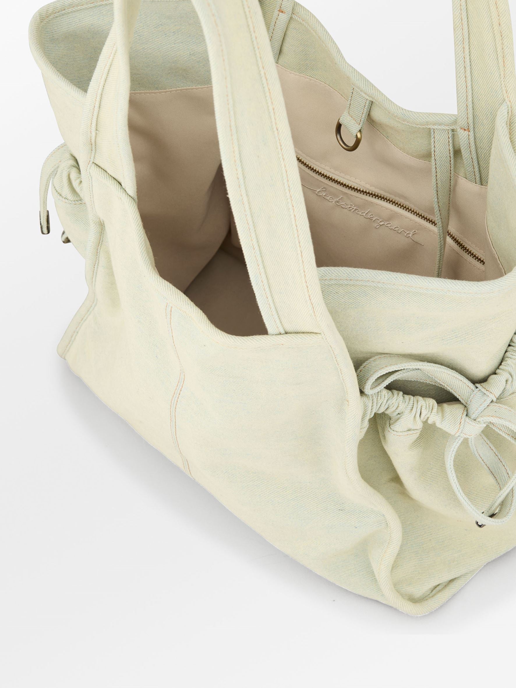 Becksöndergaard, Washed Denima Laurel Bag - Bleached Denim, bags, bags, bags, archive, bags, archive, bags, black week, black week