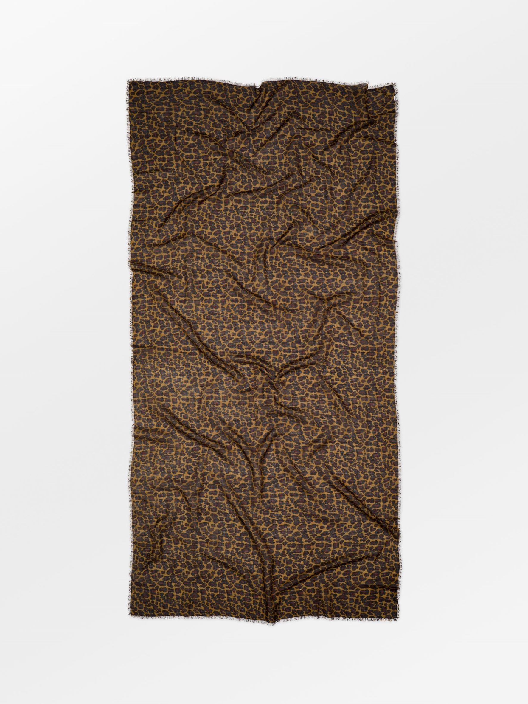 Becksöndergaard, Leopa Woo Scarf - Black, scarves, scarves, sale, sale, black week, black week