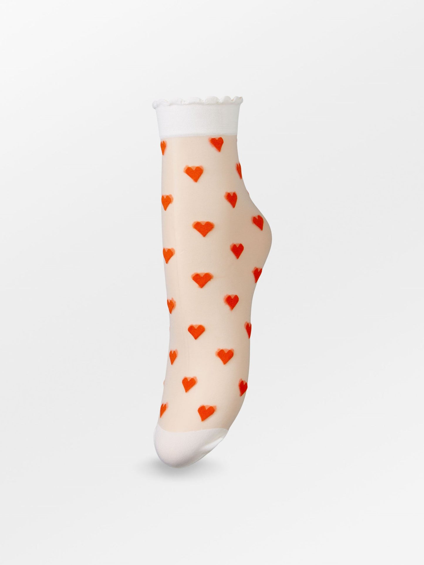 Dagmar Hearts Sock OneSize - Becksöndergaard