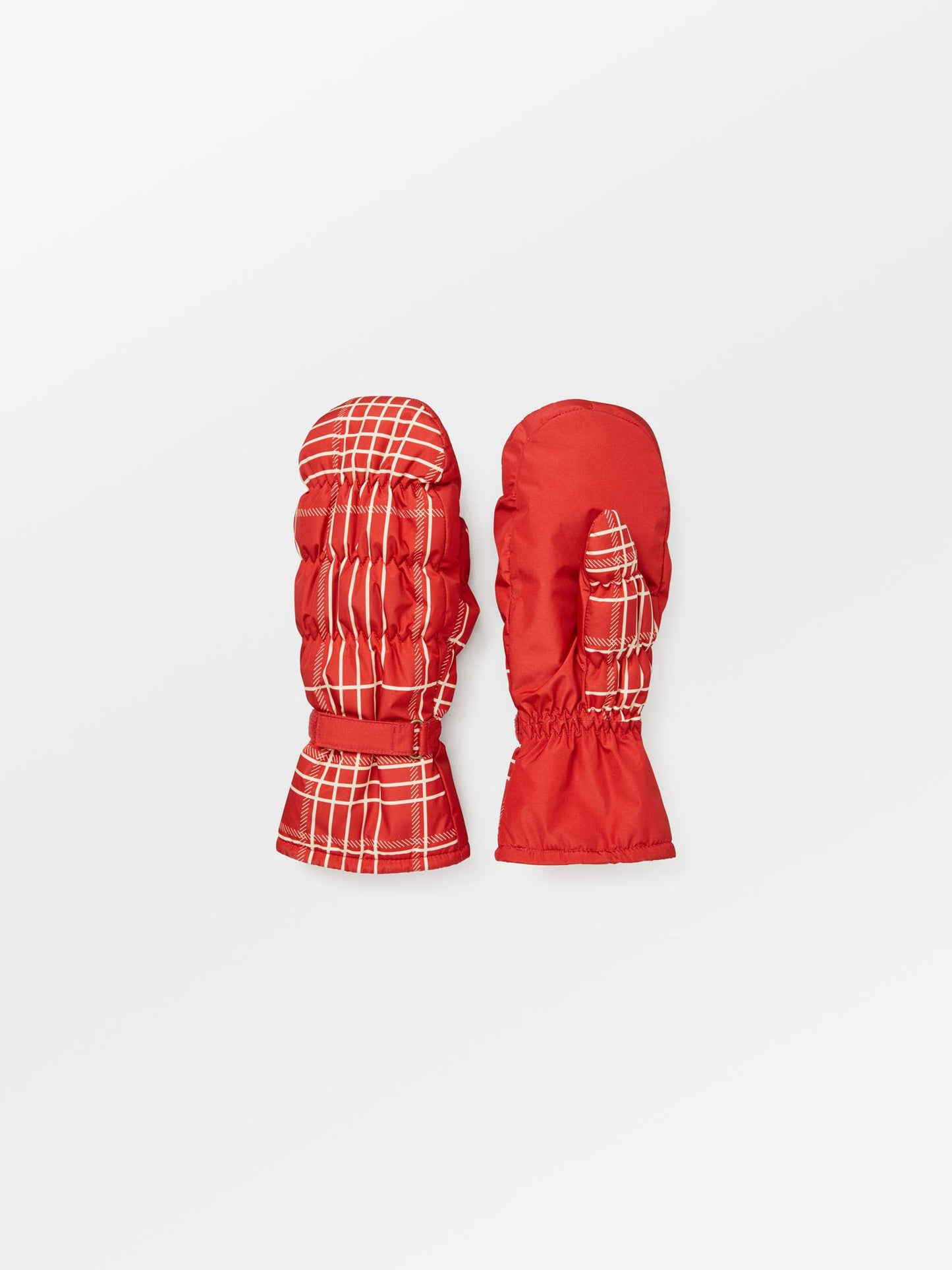 Grid Padded Nylona Mitten Clothing - Becksöndergaard