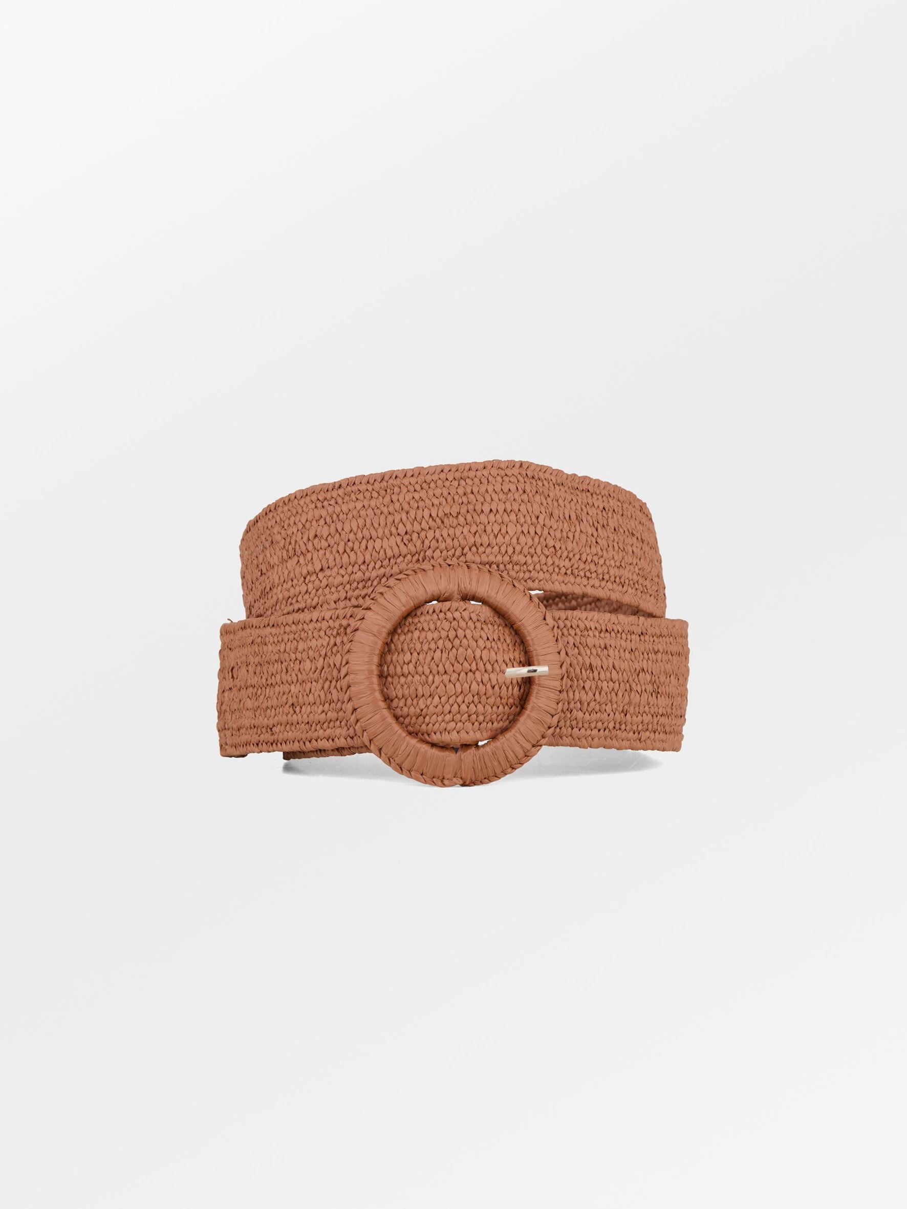 Becksöndergaard, Wide Zia Belt - Mocha Brown, accessories, accessories
