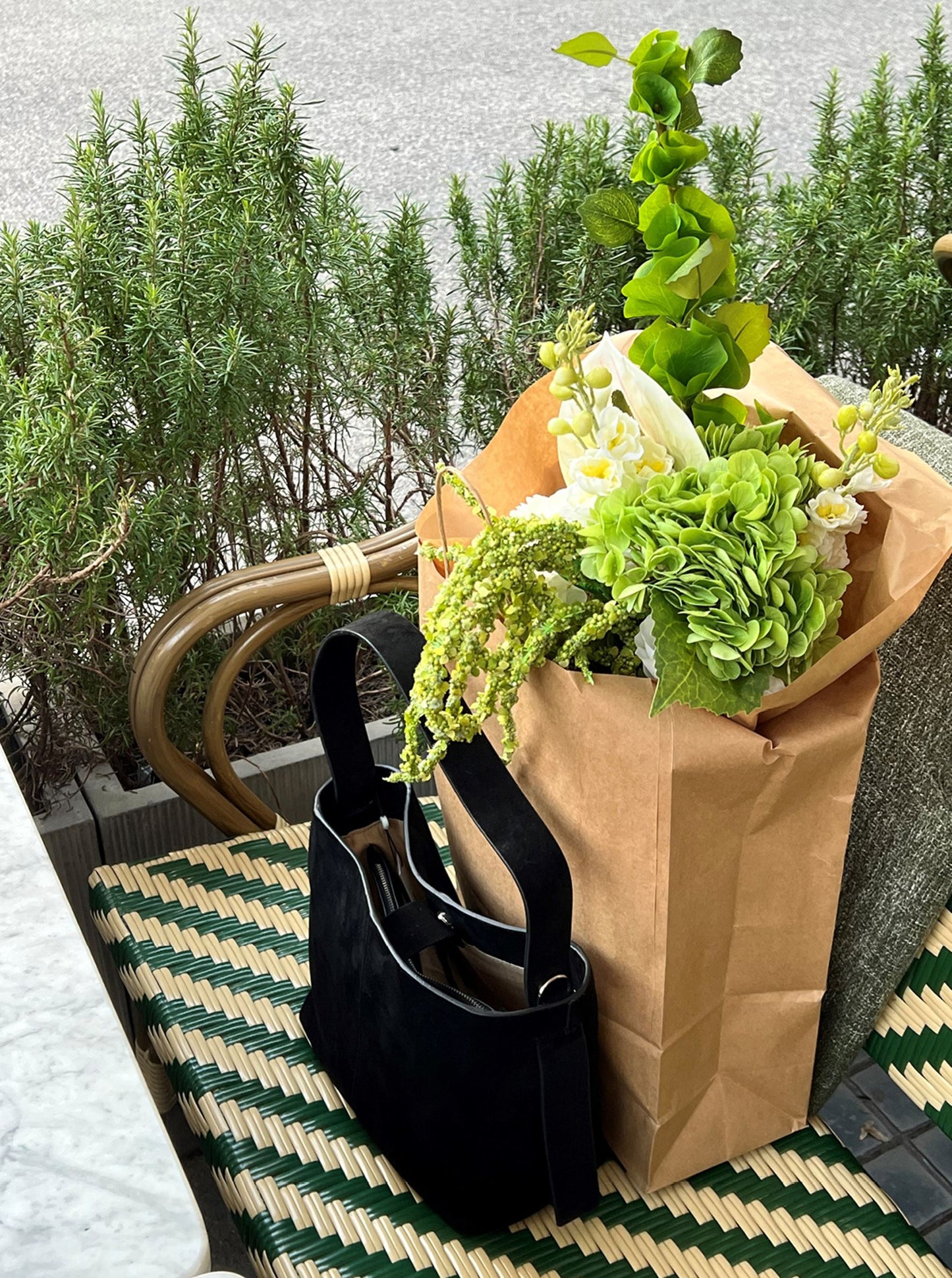 Becksöndergaard, Suede Fraya Small Bag - Black, bags, bags, bags, sale, sale, bags, bags, bags, bags, gifts, black week, black week