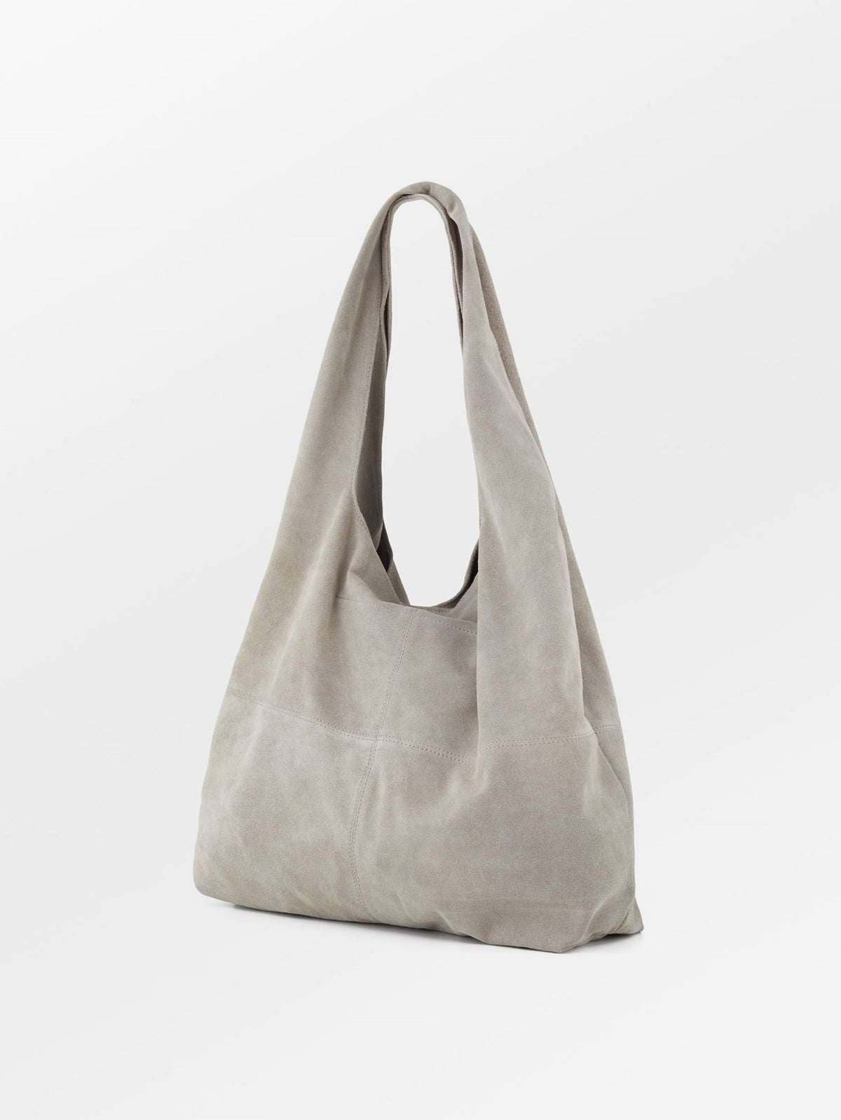Becksöndergaard, Suede Dalliea Bag - Porpoise Gray, bags, bags, bags, archive, bags, archive, bags, bags, bags