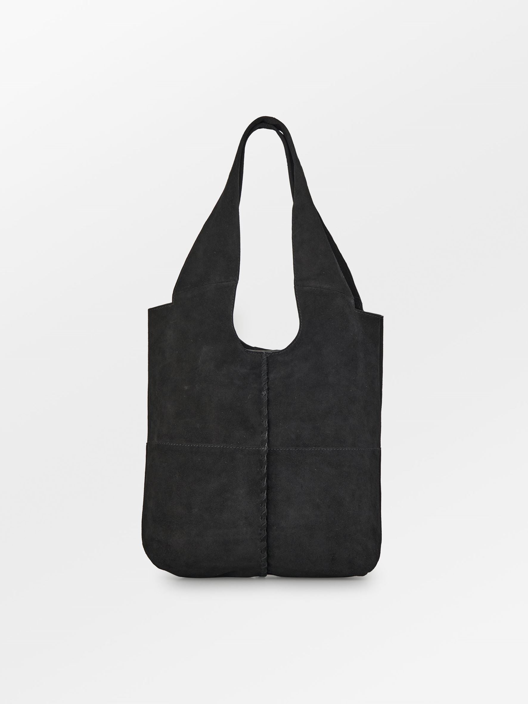 Becksöndergaard, Suede Demi Bag - Black, onesize