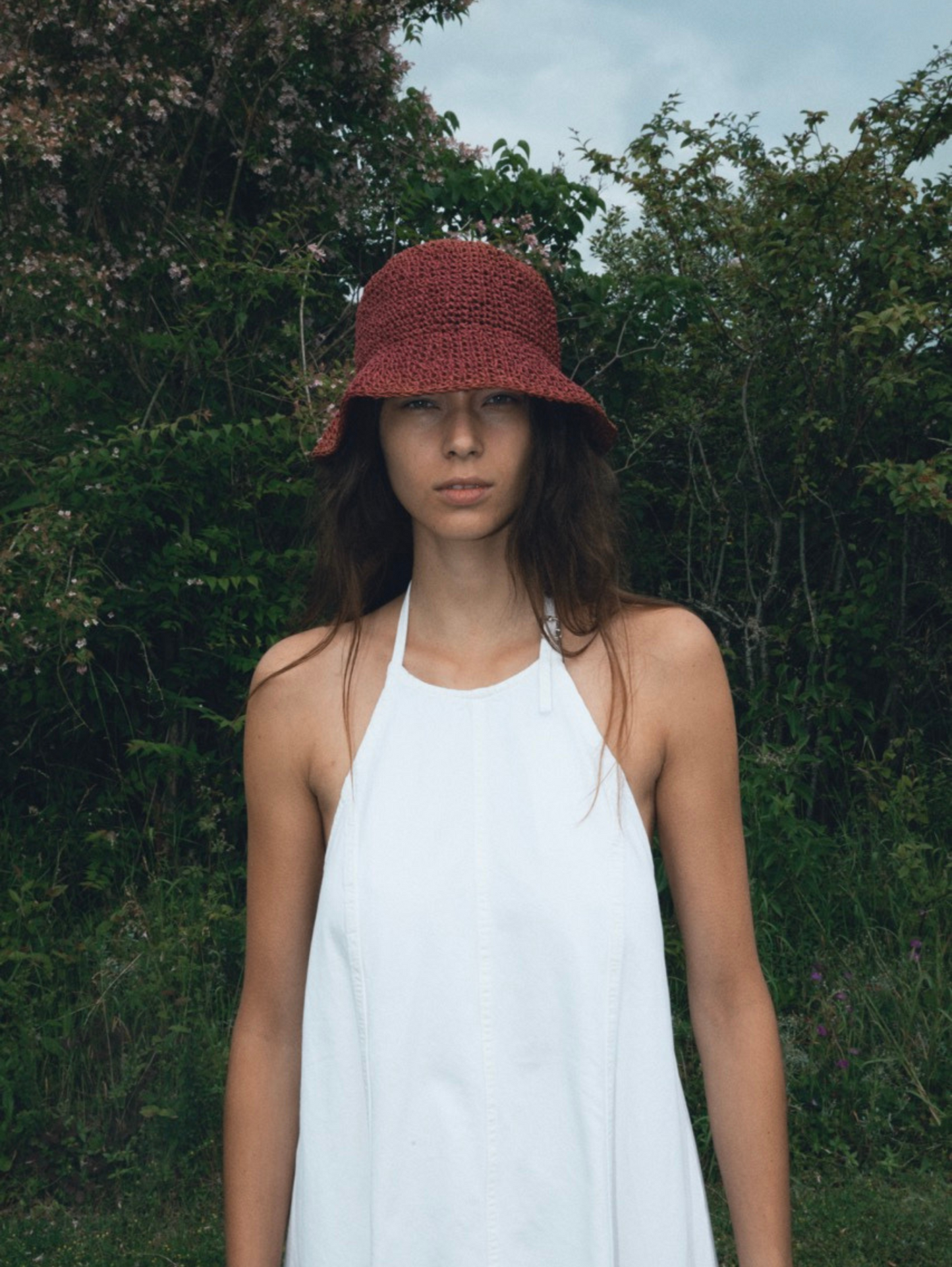 Solid Saverina Straw Hat Clothing - Becksöndergaard