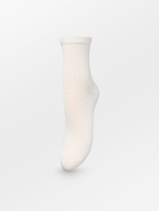 Becksöndergaard, Opana Visca Shortie Sock - Birch White, archive, archive, sale, sale