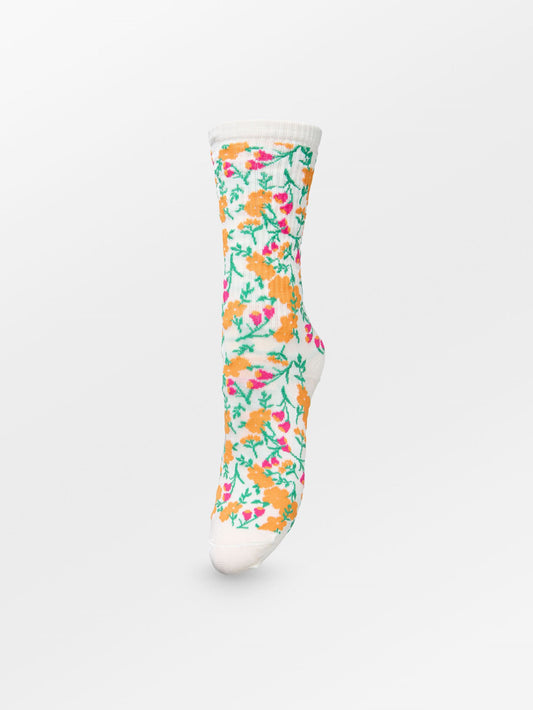 Becksöndergaard, Amelia Visca Sock - Birch White, socks, archive, archive, sale, sale, socks