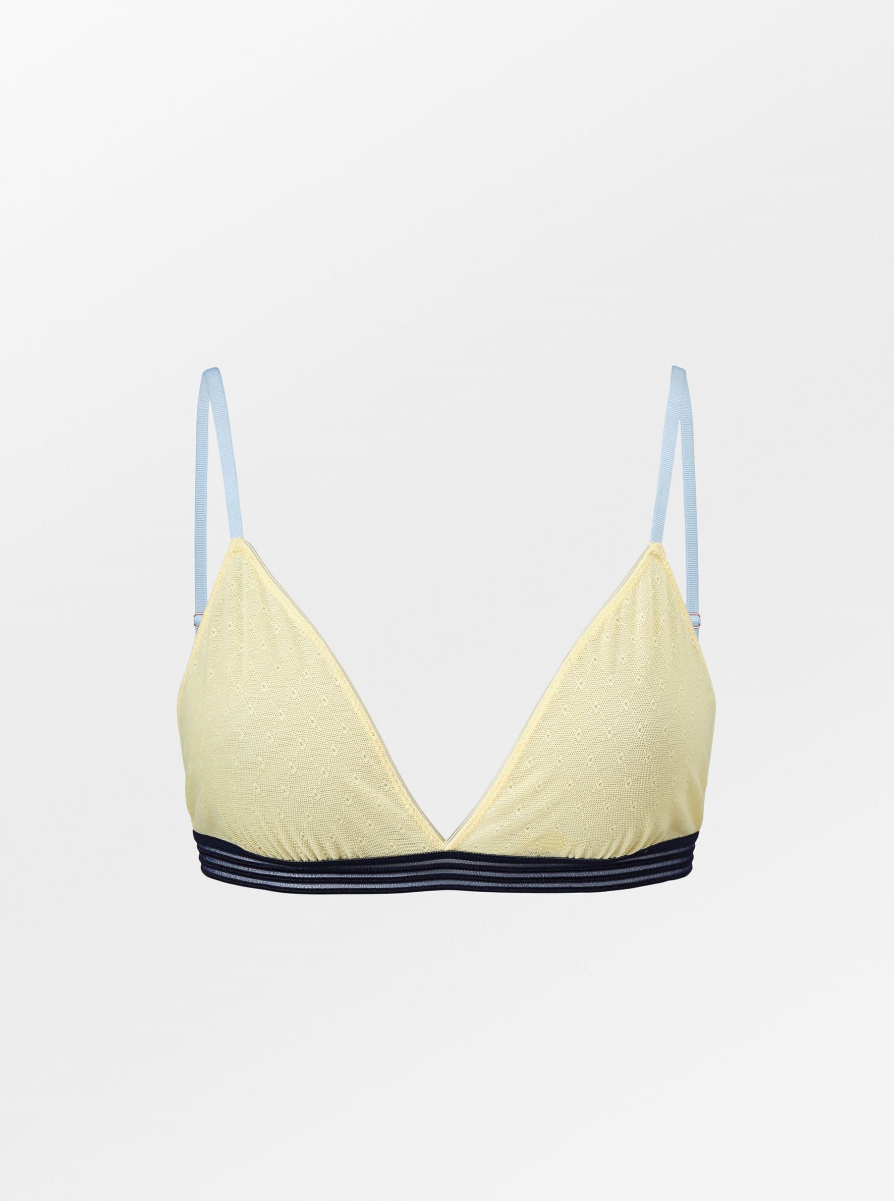 Sheer Tassie Triangle Bra Clothing - Becksöndergaard