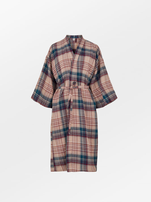 Flannel Luelle Kimono - Multi Color Clothing   - Becksöndergaard