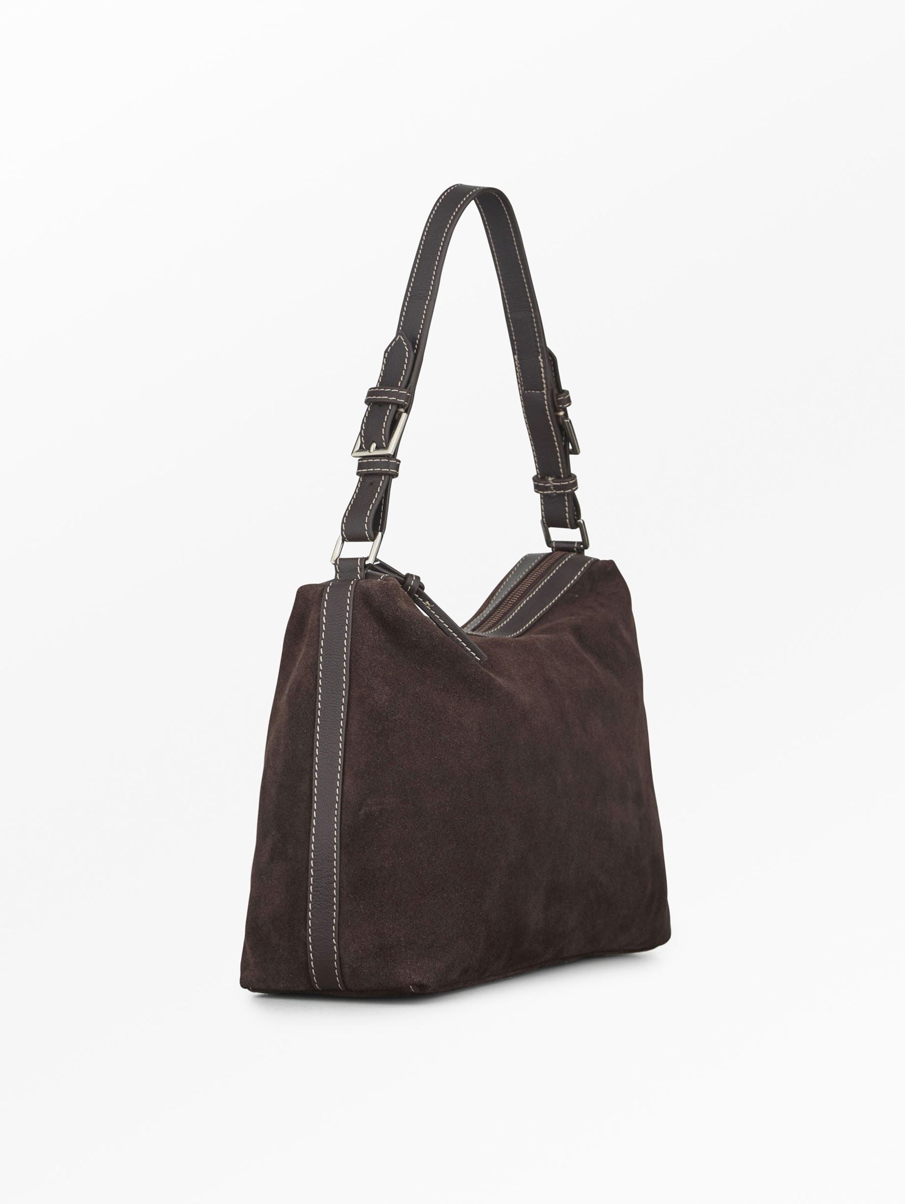 Suede Ginni Medium Bag OneSize - Becksöndergaard