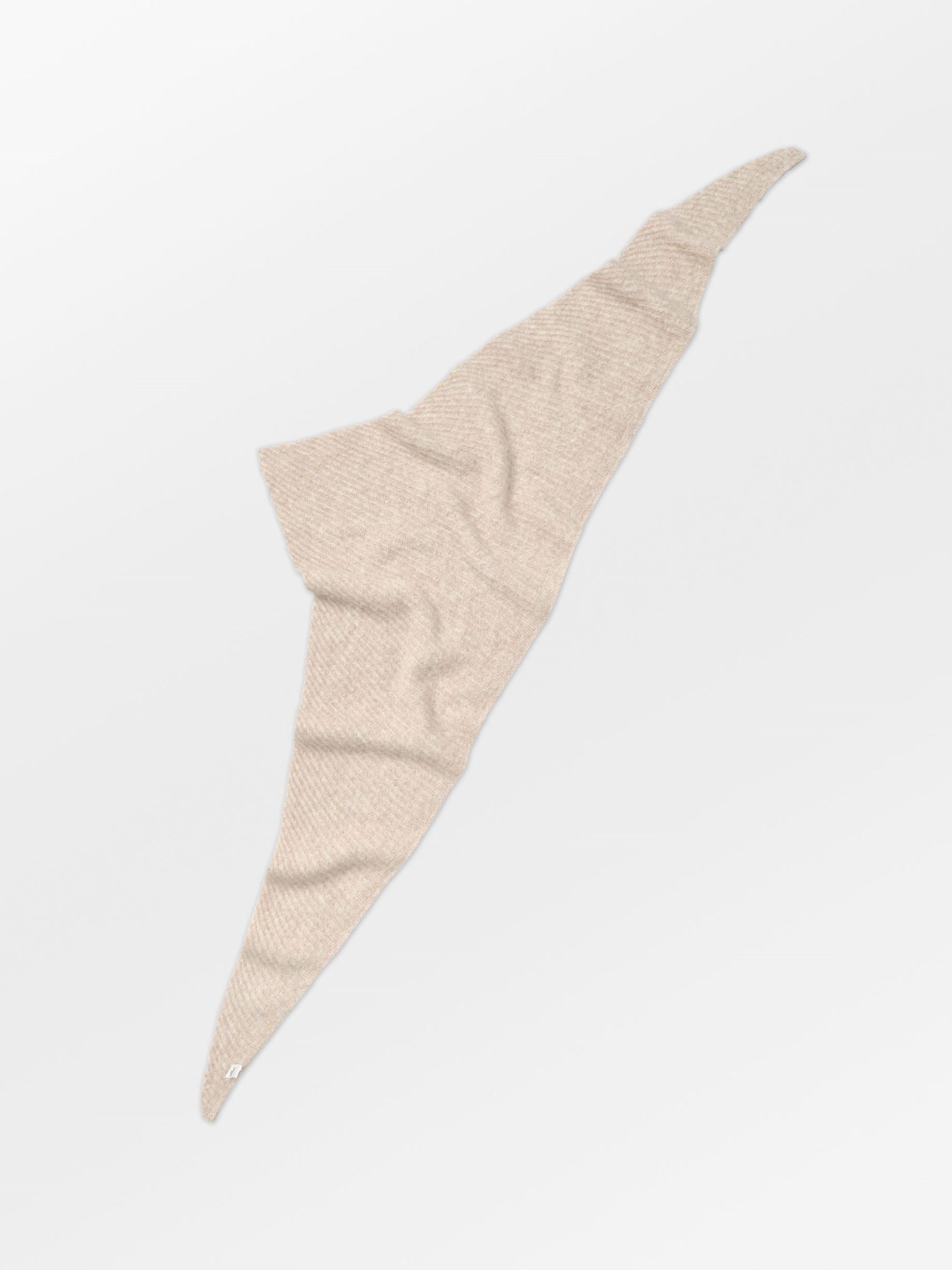 Alpaca-Wool Triangle Scarf OneSize - Becksöndergaard