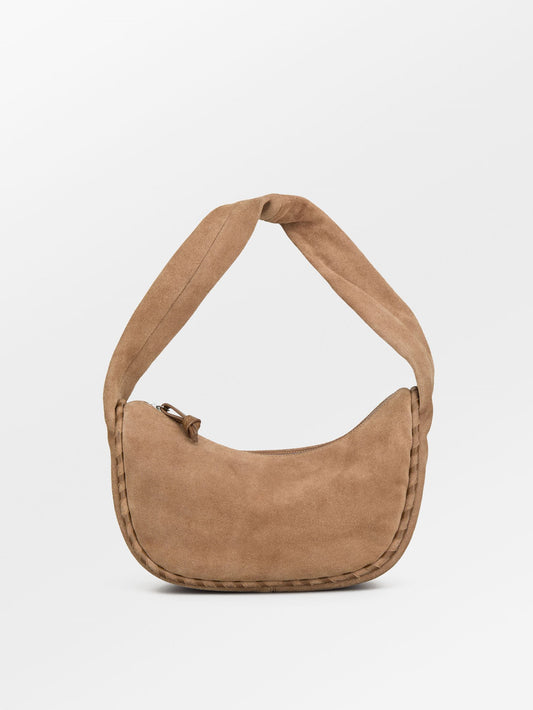 Suede Veg Talia Bag - Hazel Brown OneSize - Becksöndergaard