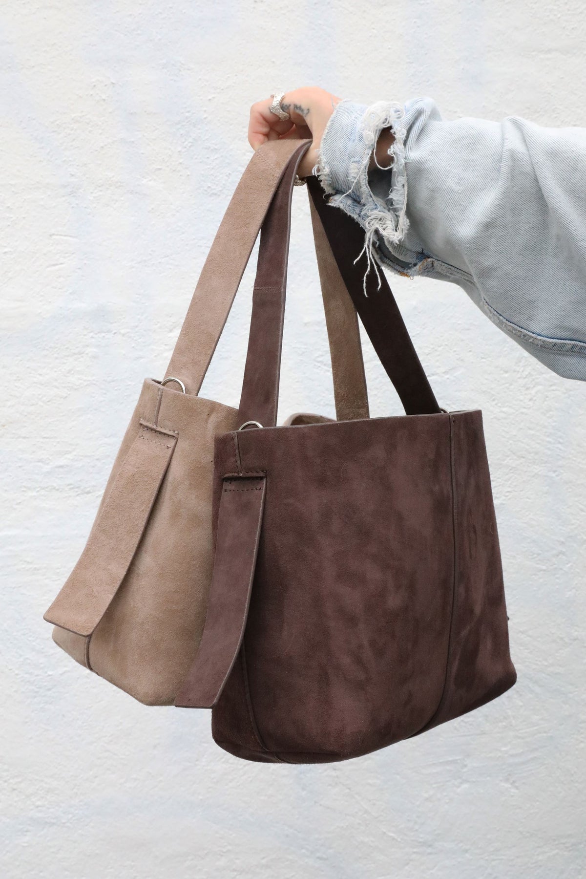 Suede Fraya Small Bag OneSize - Becksöndergaard