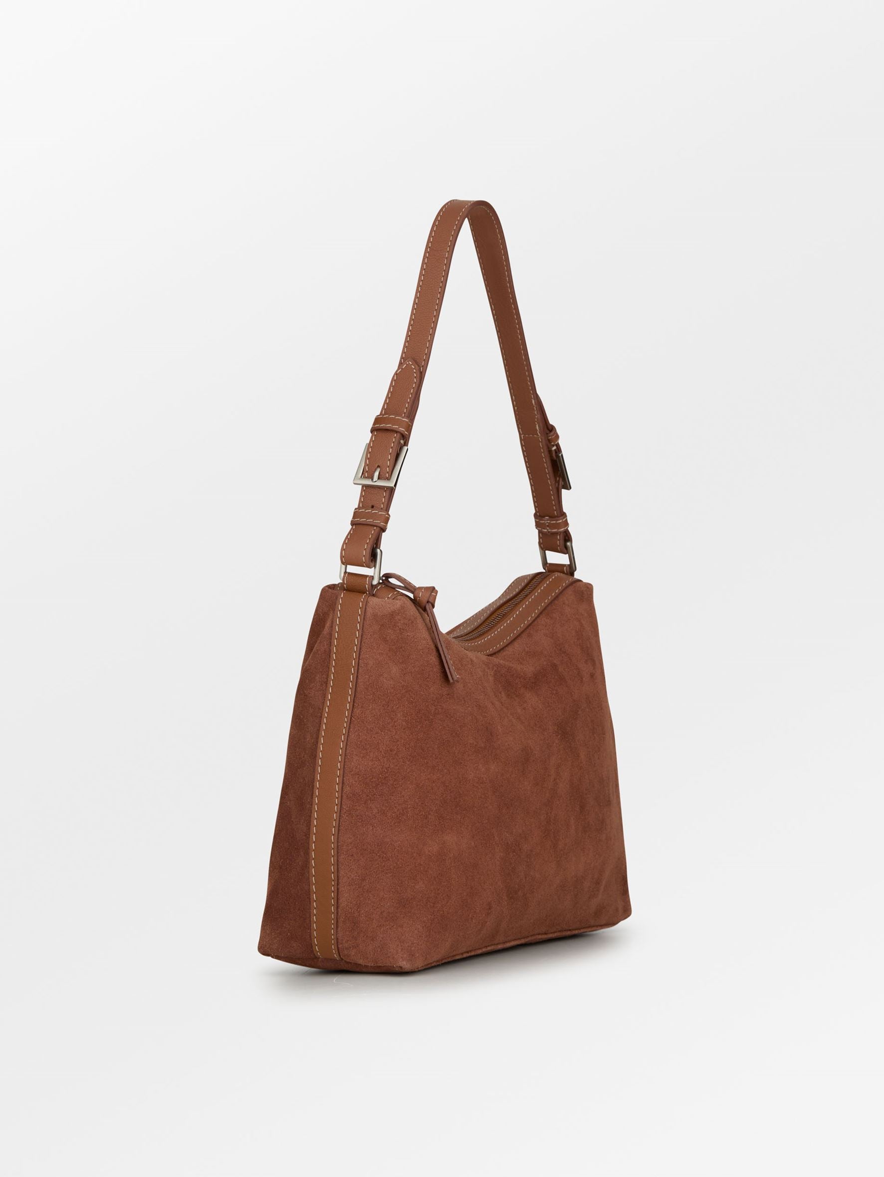 Becksöndergaard, Suede Ginni Old Bag - Brown Tortoise Shell, bags, bags, sale, sale, bags, bags