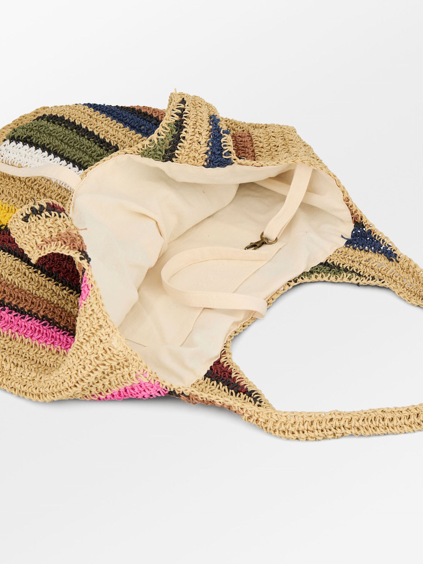 Striped Wafted Carolina Bag OneSize - Becksöndergaard