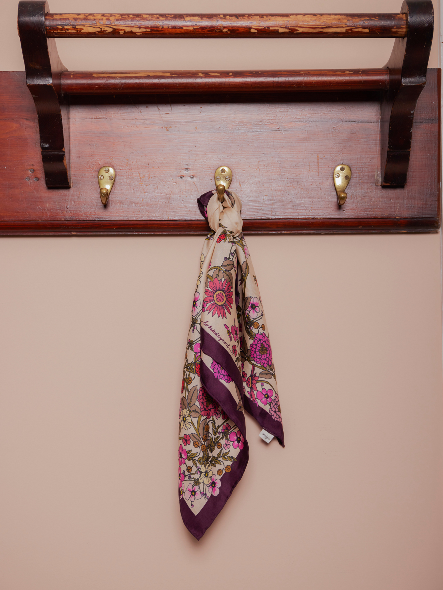 Becksöndergaard, Elyfiora Sia Scarf - Cashmere Rose, scarves, scarves, winter accessories, winter accessories