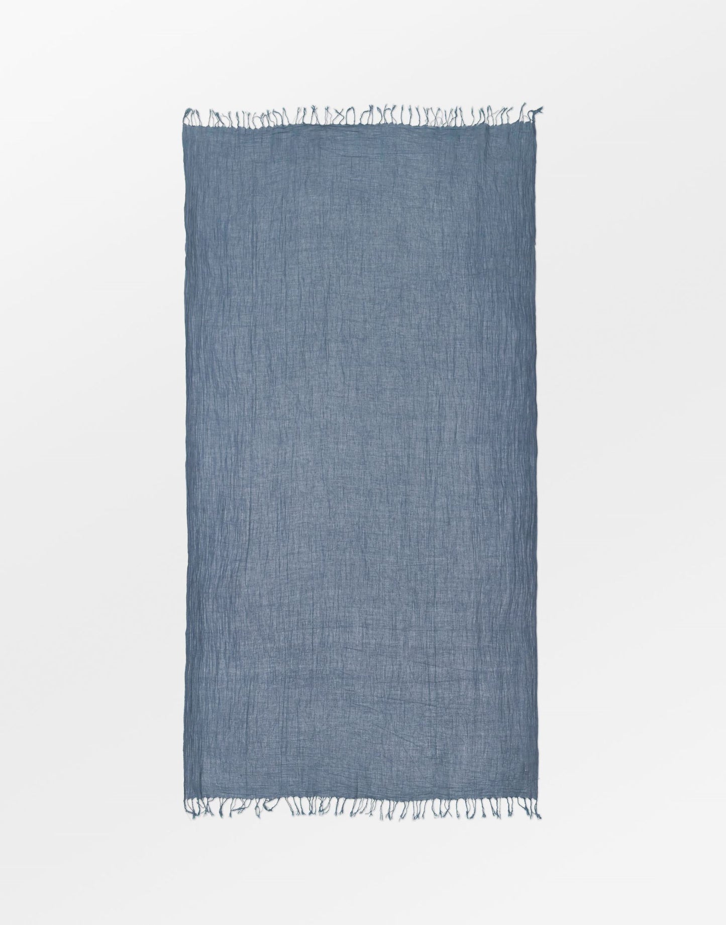 Solid Ilona Scarf - Light Blue OneSize - Becksöndergaard