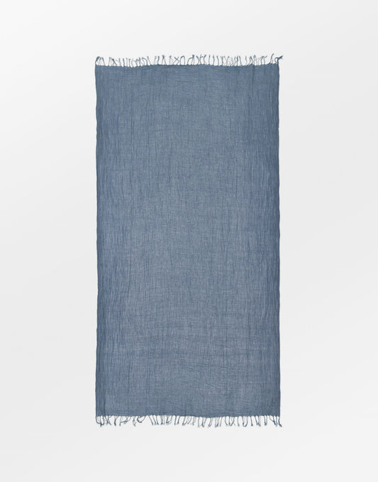 Solid Ilona Scarf - Light Blue OneSize - Becksöndergaard