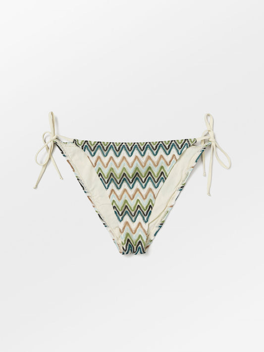 Amber Bikini Bottom - Green/Blue Clothing   - Becksöndergaard