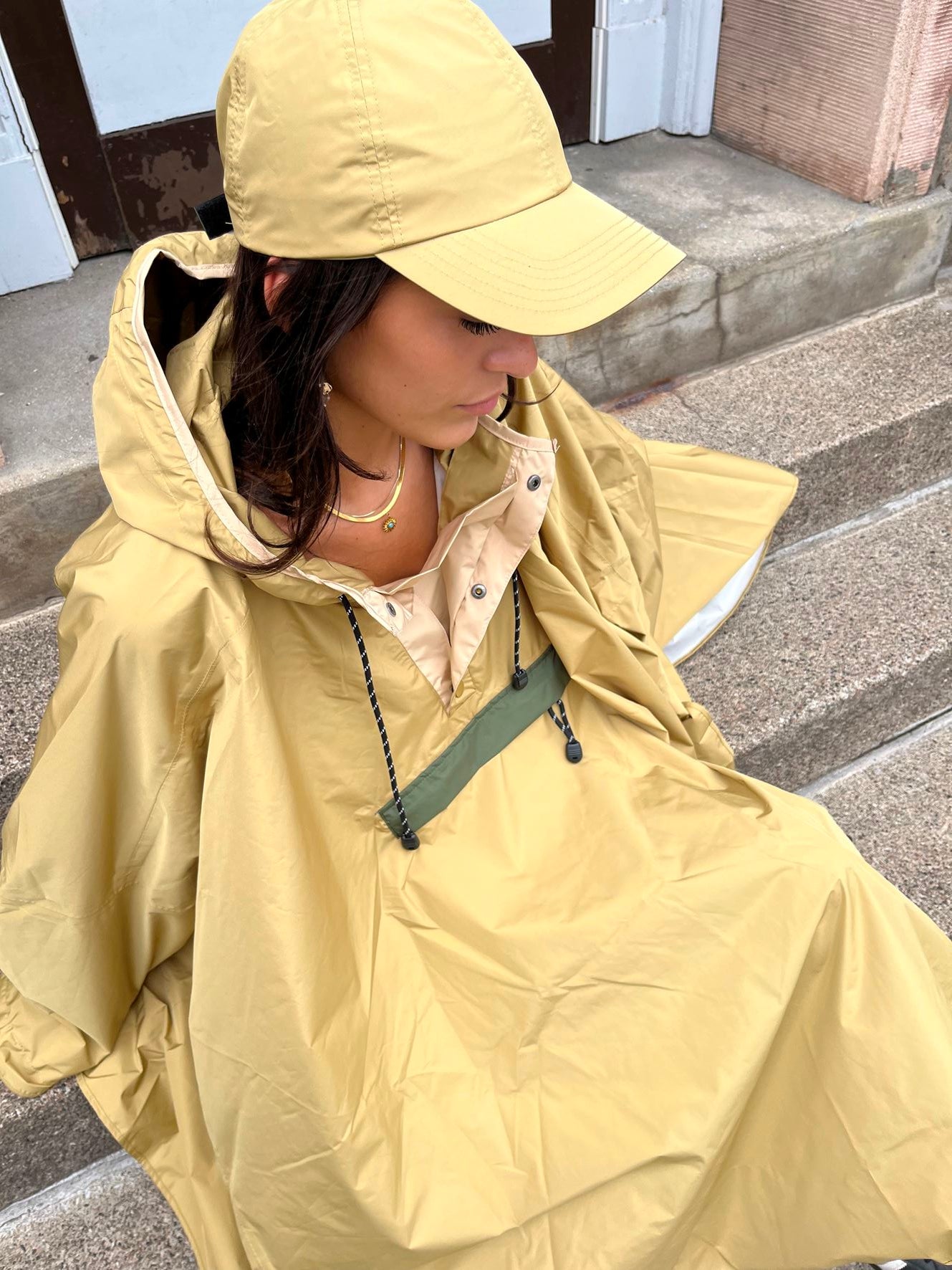 Solid Rain Cape OneSize - Becksöndergaard