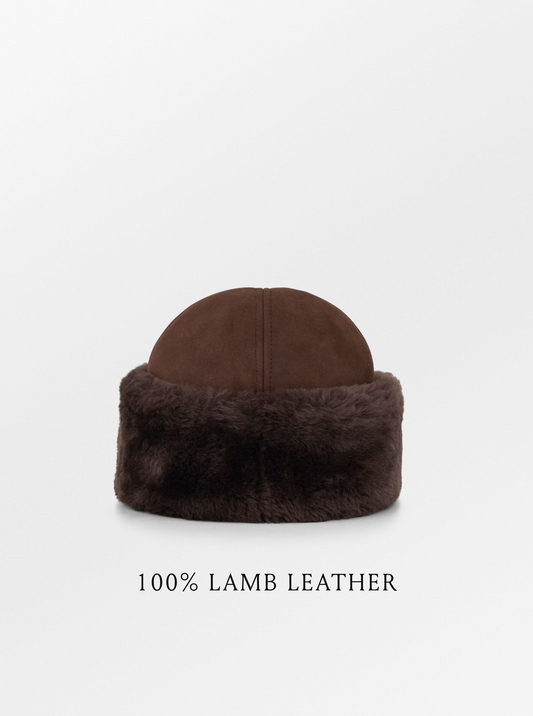 Dora Shearling Hat Clothing - Becksöndergaard