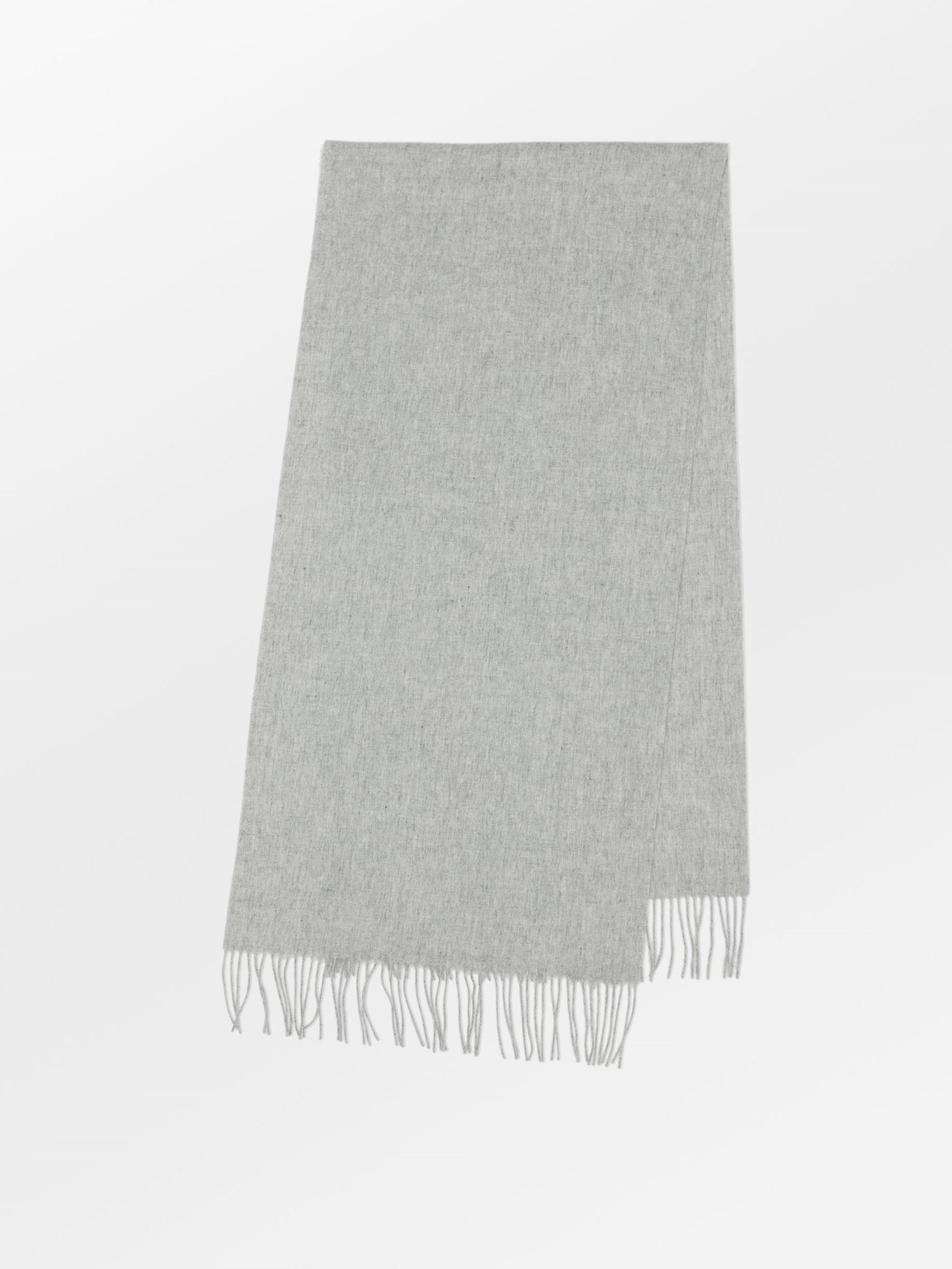 Crystal Edition Wool Scarf - Light Grey OneSize - Becksöndergaard