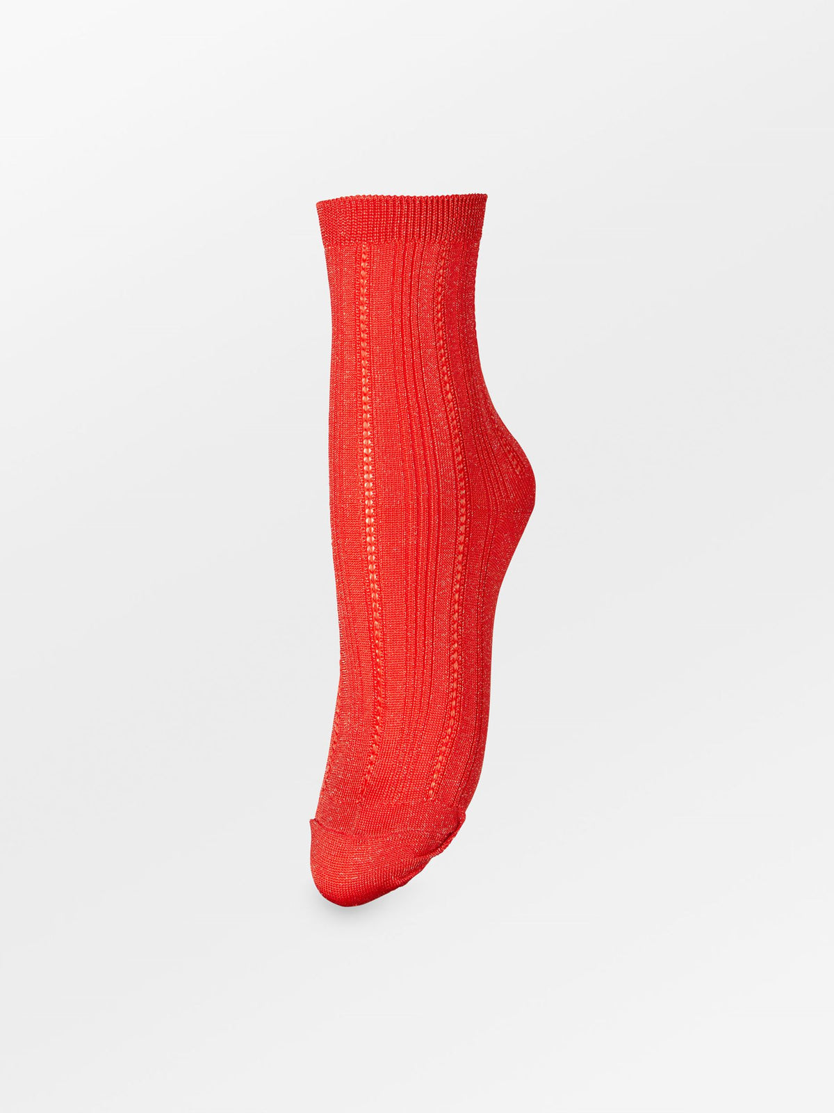 Becksöndergaard, Glitter Drake Sock - Poinciana Red, socks, socks, socks