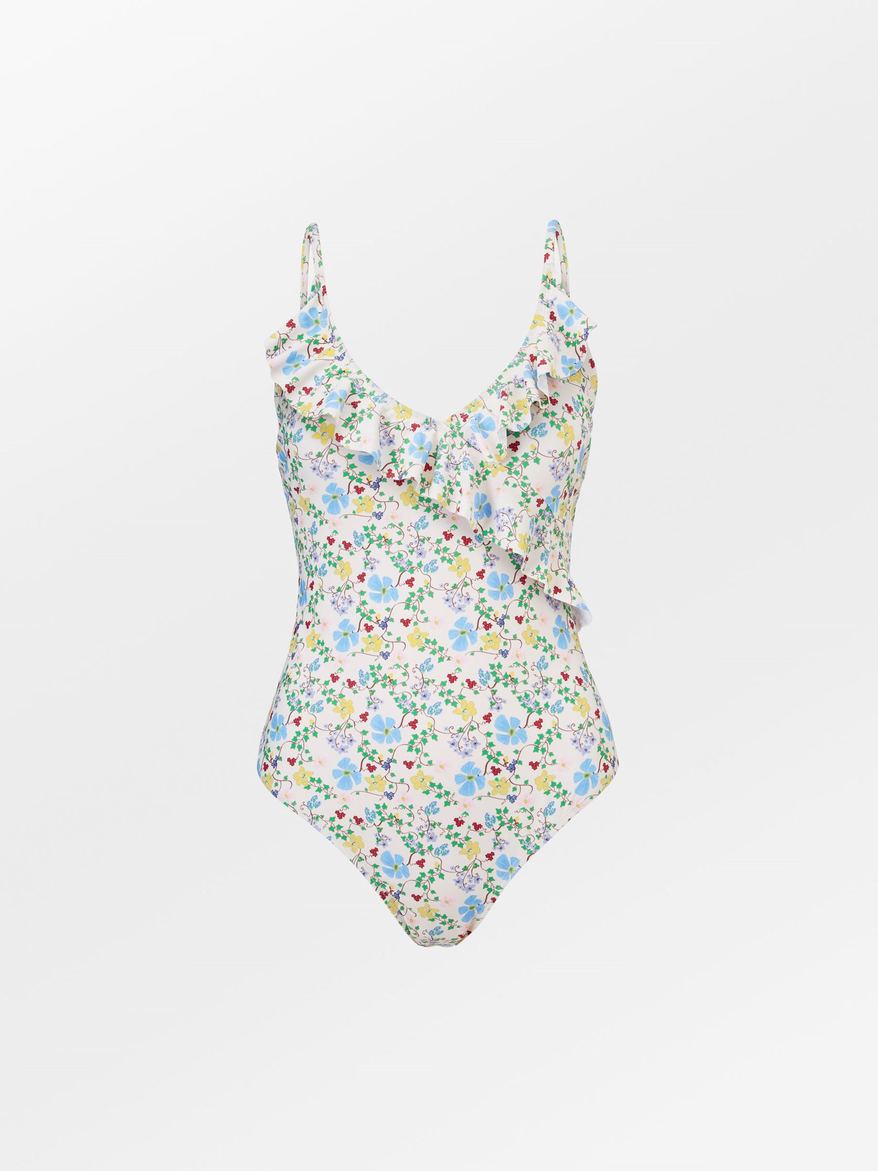 Ireni Bly Frill Swimsuit Clothing   - Becksöndergaard