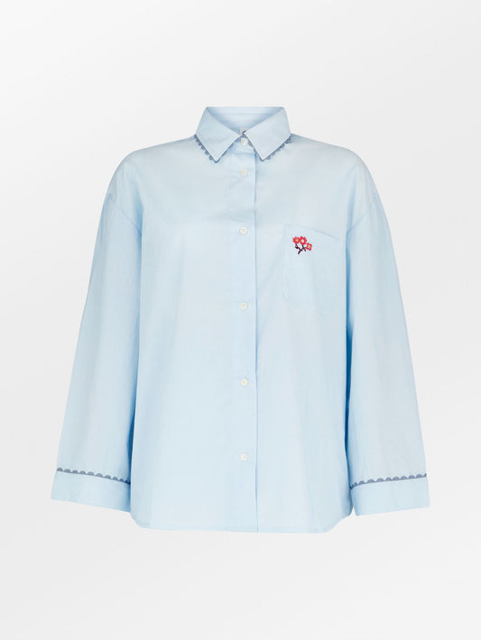 Scallop Flotile Pyjamas Shirt Clothing - Becksöndergaard