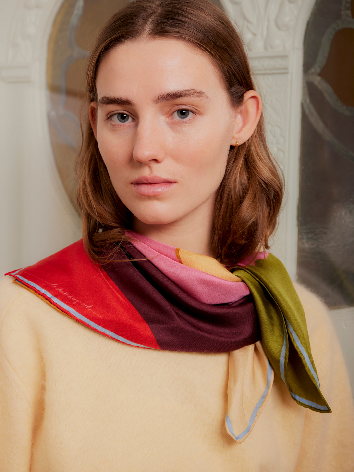 Becksöndergaard, Blovia Sia Scarf - Multi Col., scarves, winter accessories, scarves, winter accessories