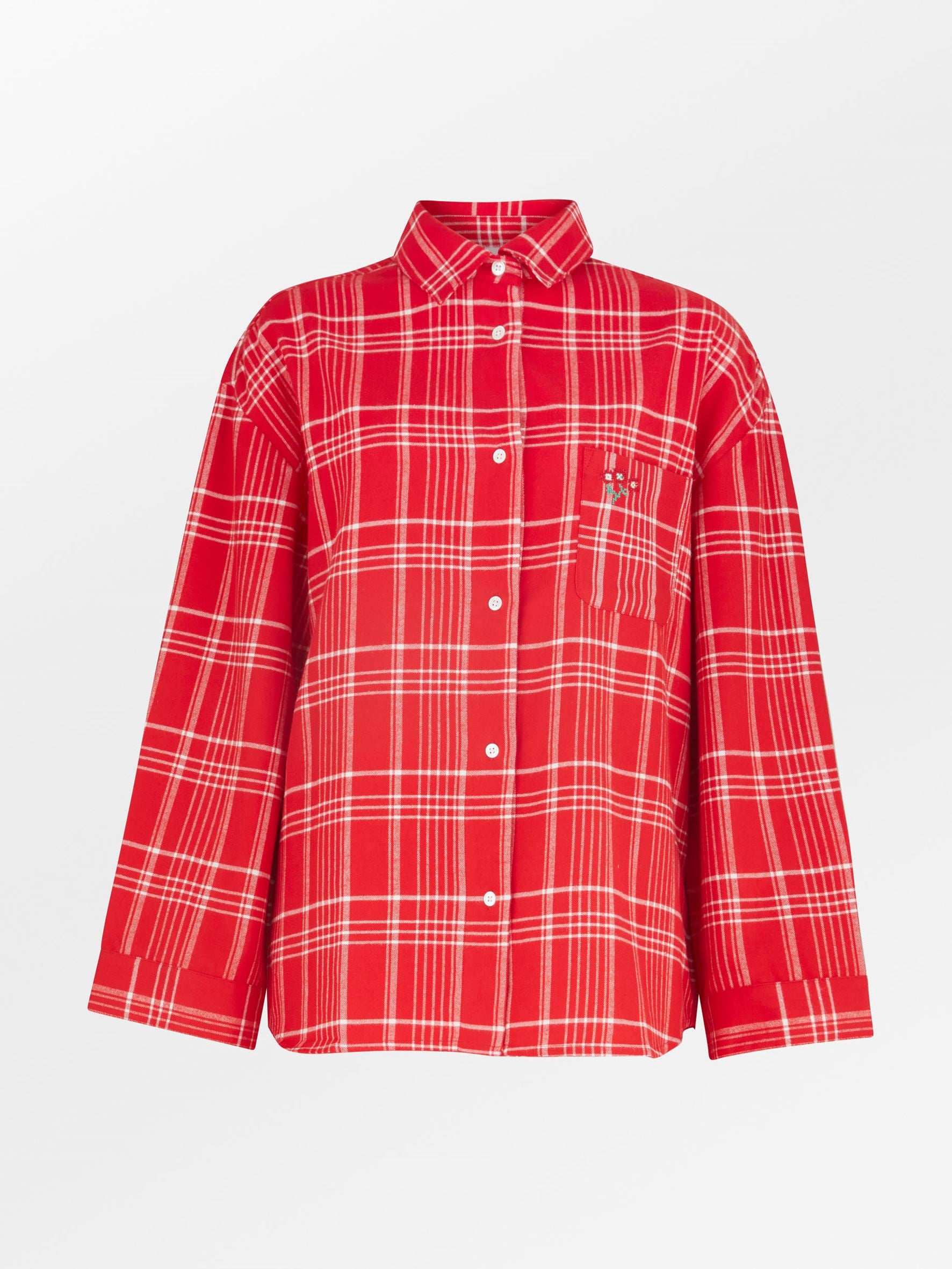 Flannel Grid Pyjamas Shirt Clothing - Becksöndergaard