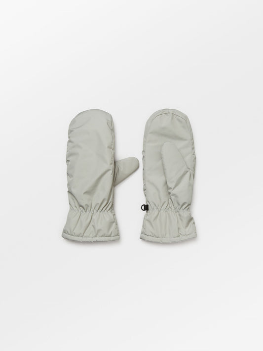 Padded Nylona Mitten - Sage Green Clothing - Becksöndergaard