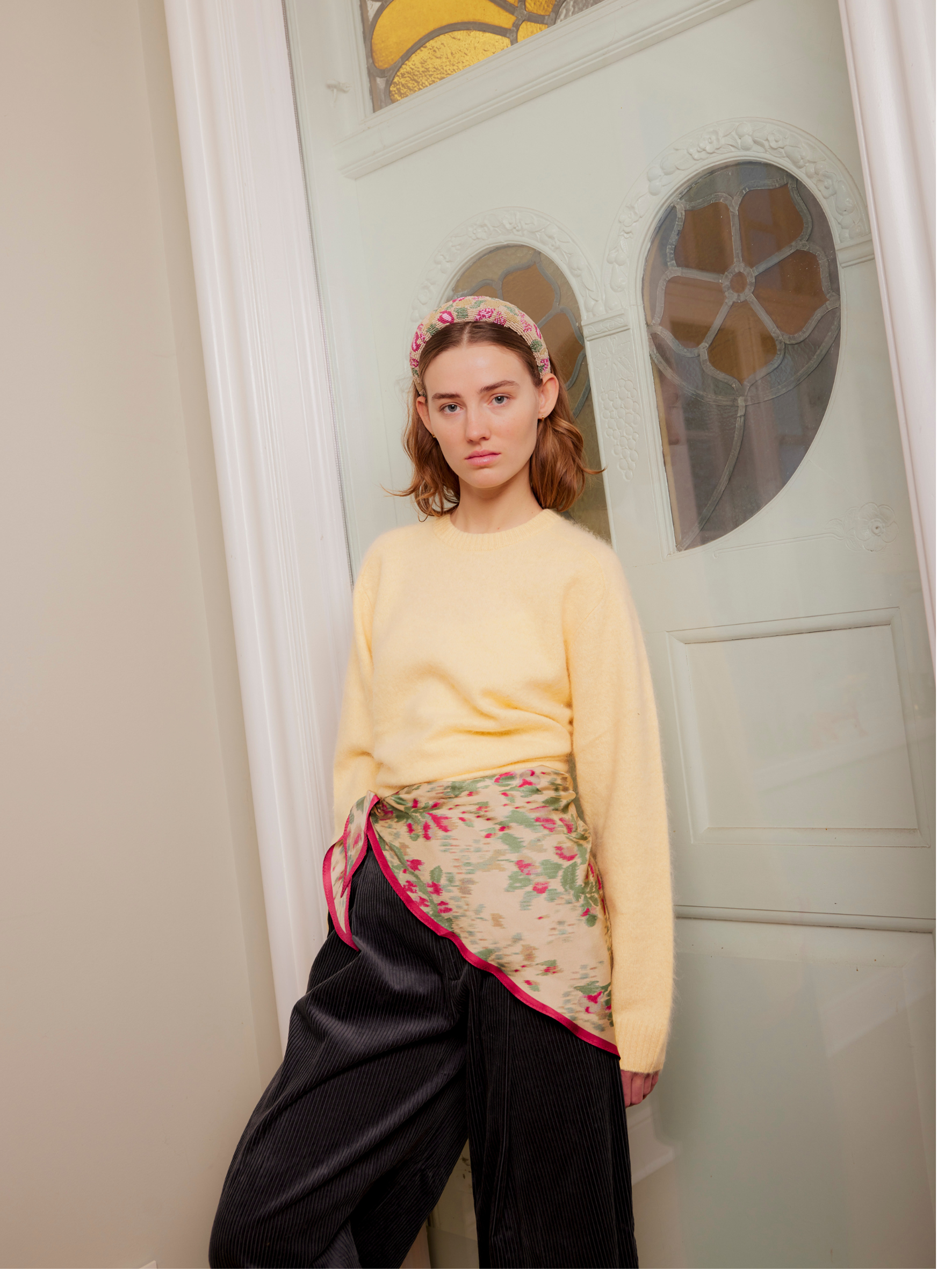 Tapelia Triangle Sia Scarf OneSize - Becksöndergaard